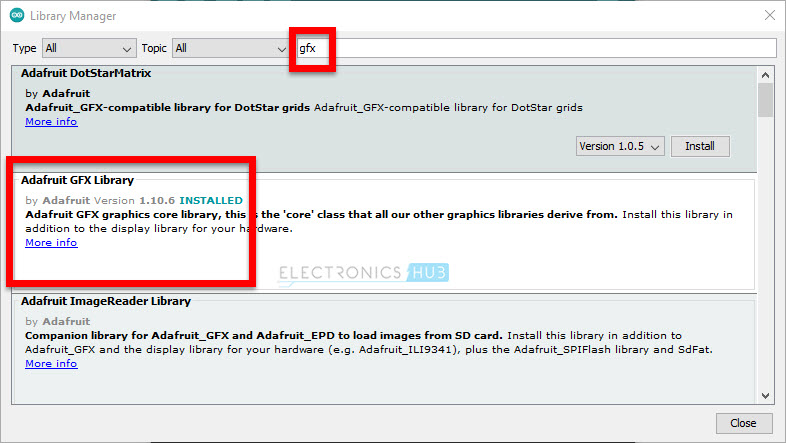 Arduino-IDE-OLED-Library-3